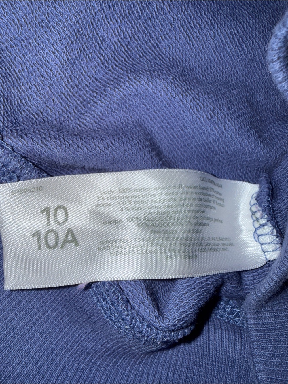 Oshkosh Purple and Blue Ombre tshirt hoodie 10 EUC - Picture 4 of 4